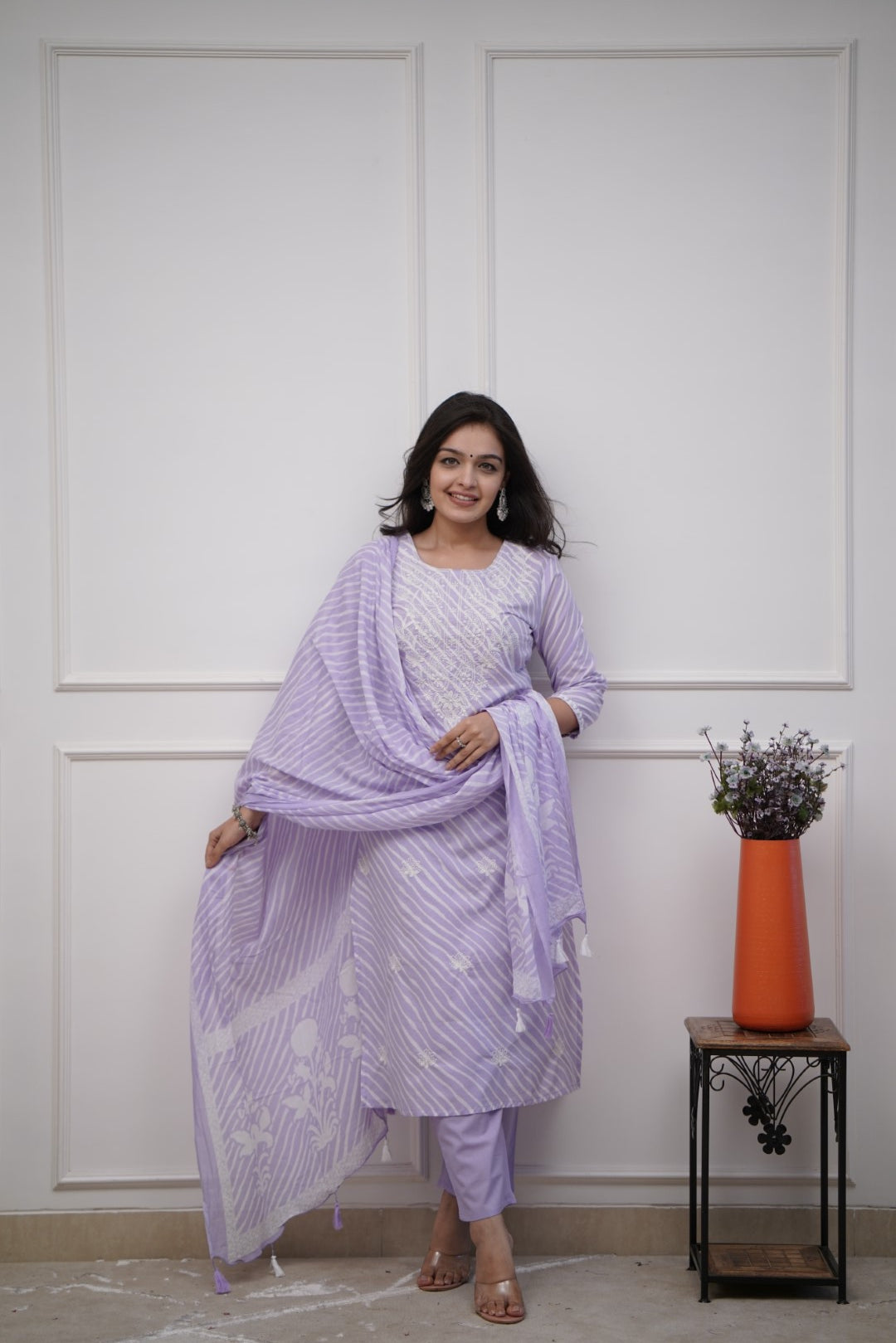 Dupatta Pant Set