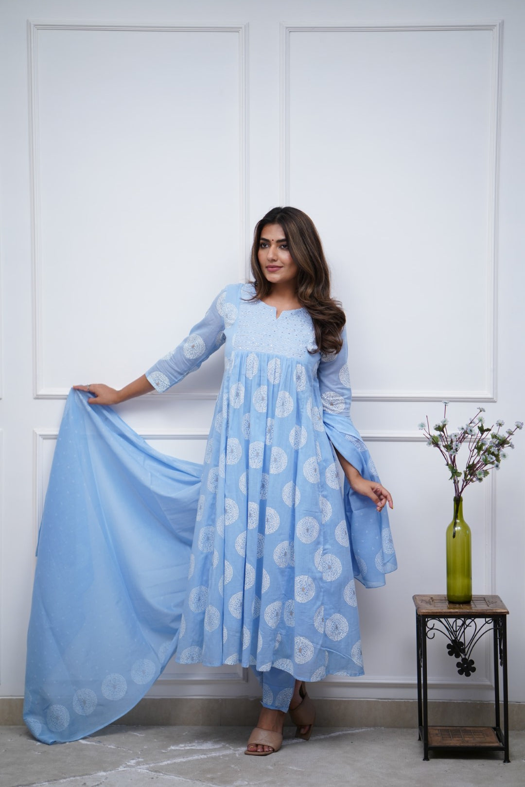 Dupatta Pant Set