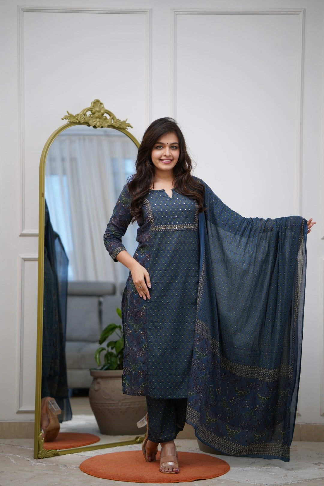 Dupatta Pant Set