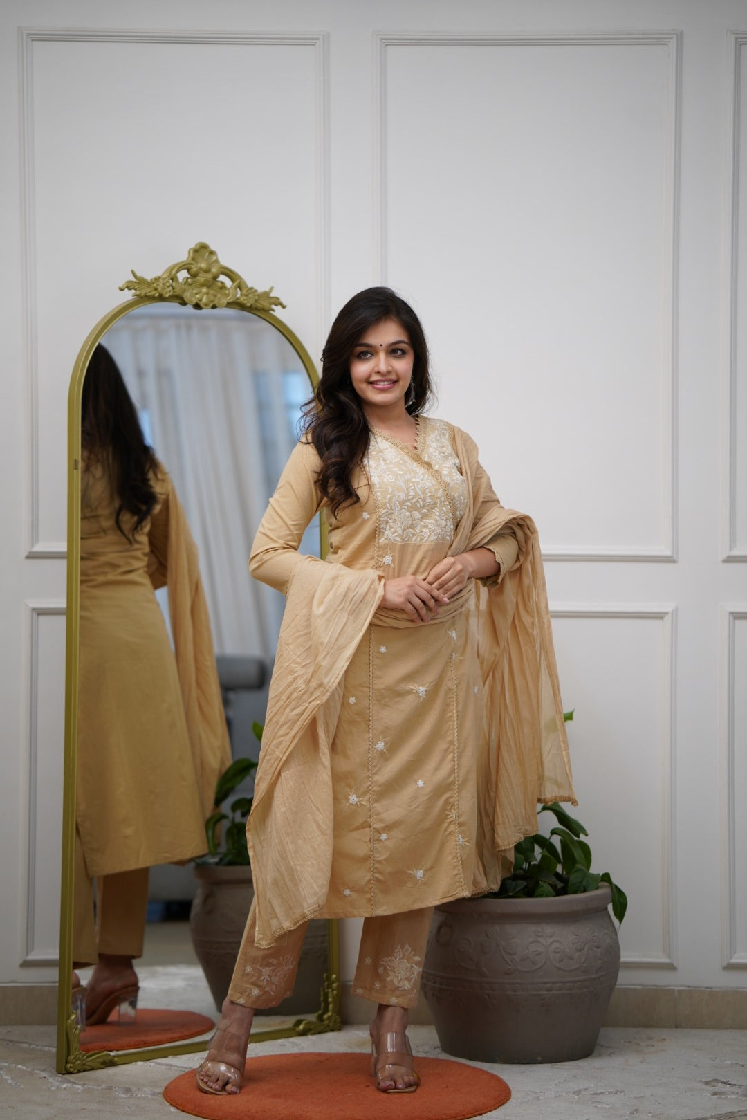 Dupatta Pant Set