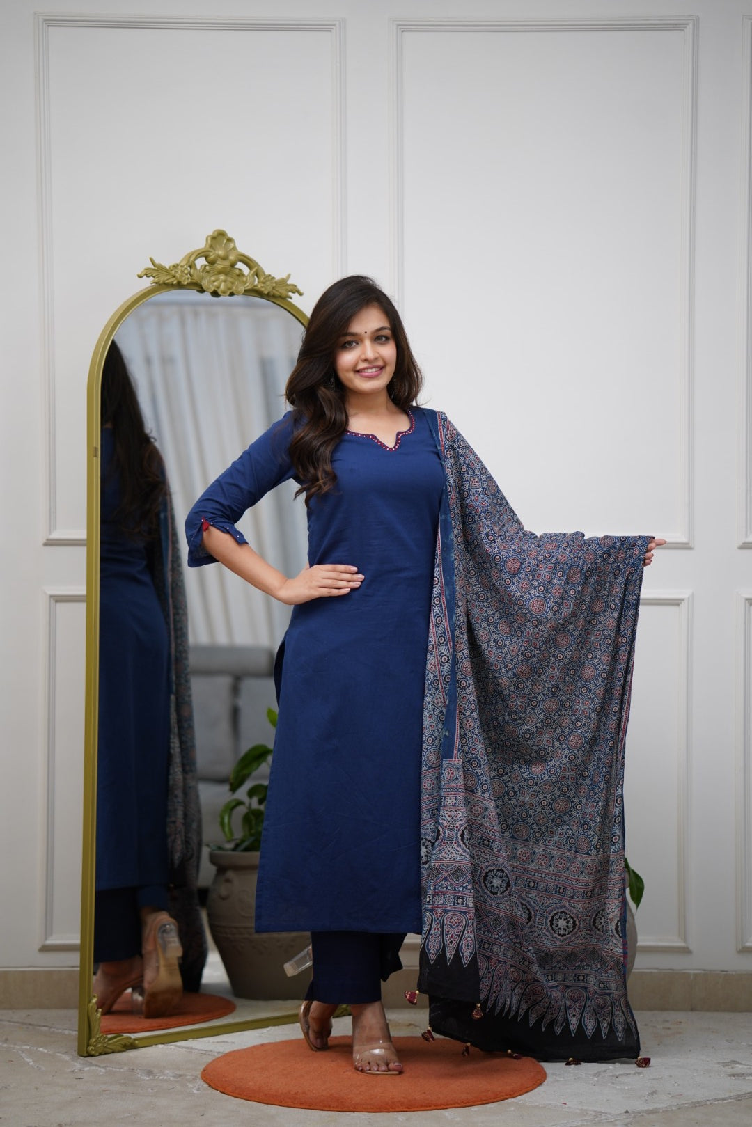 Dupatta Pant Set