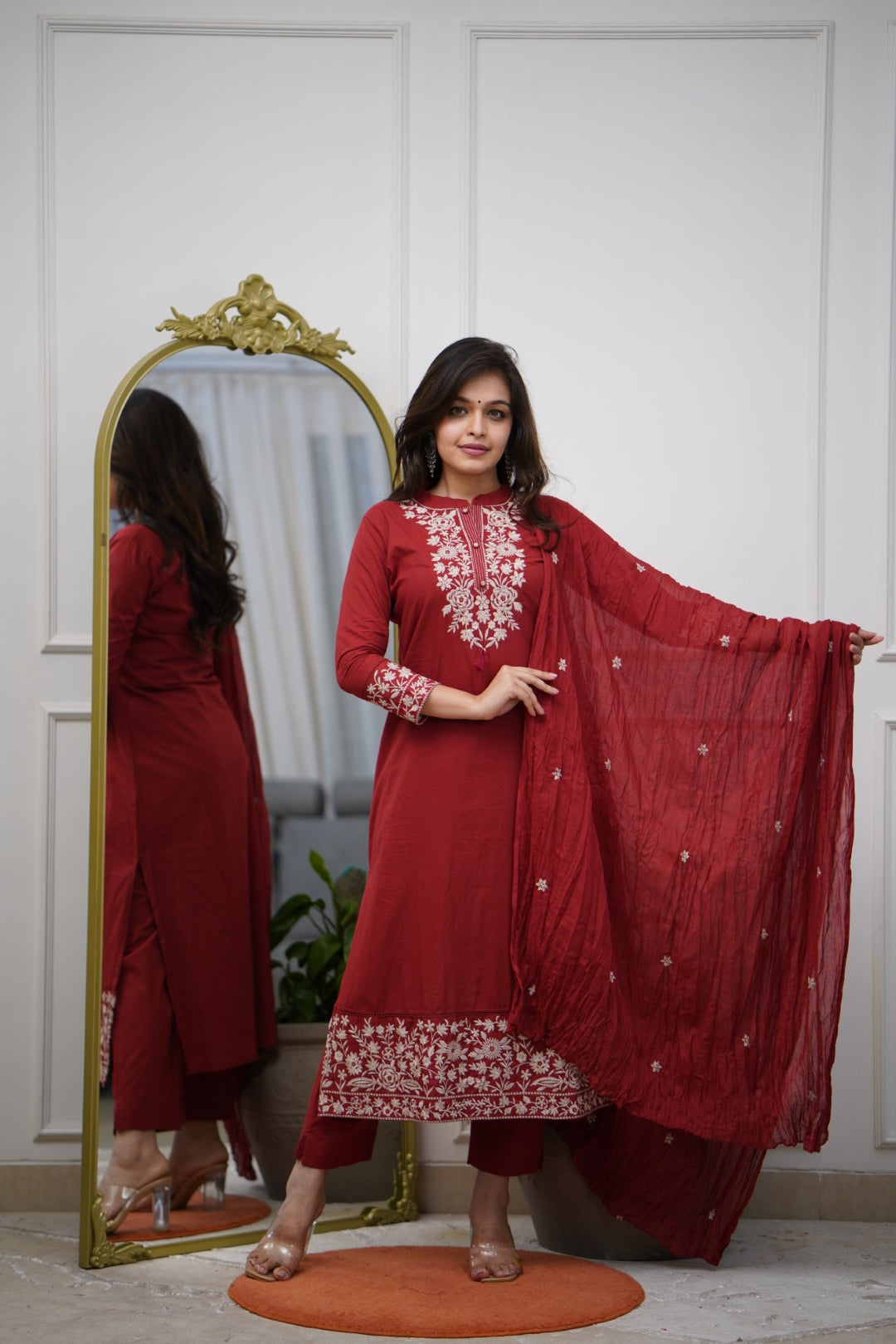 Dupatta Pant Set