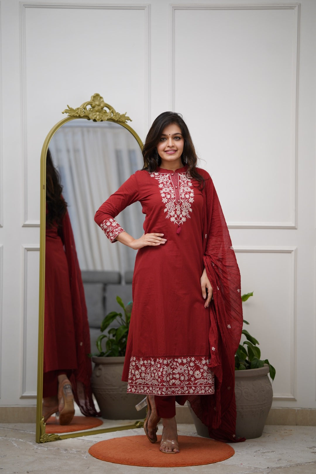 Dupatta Pant Set
