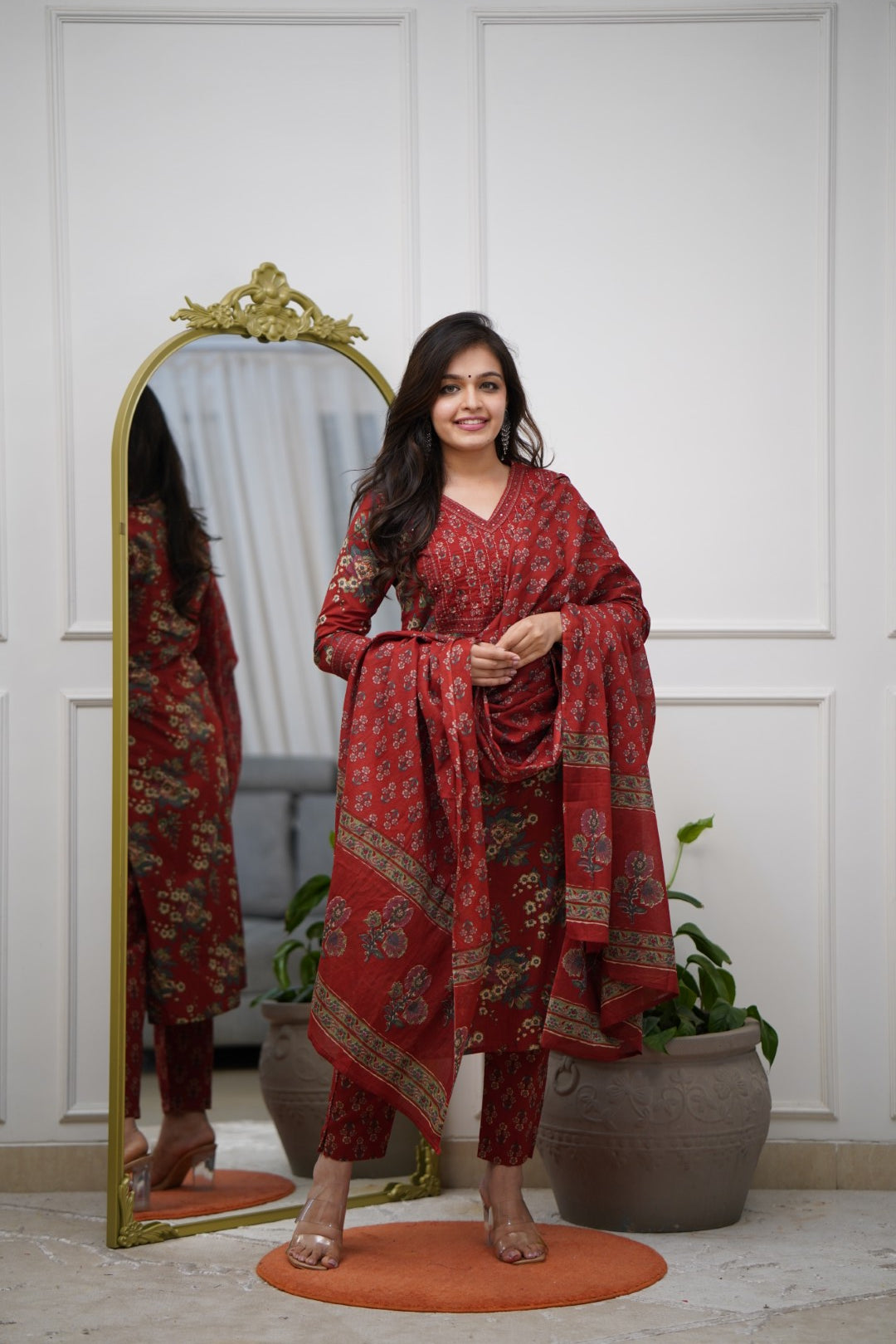 Dupatta Pant Set