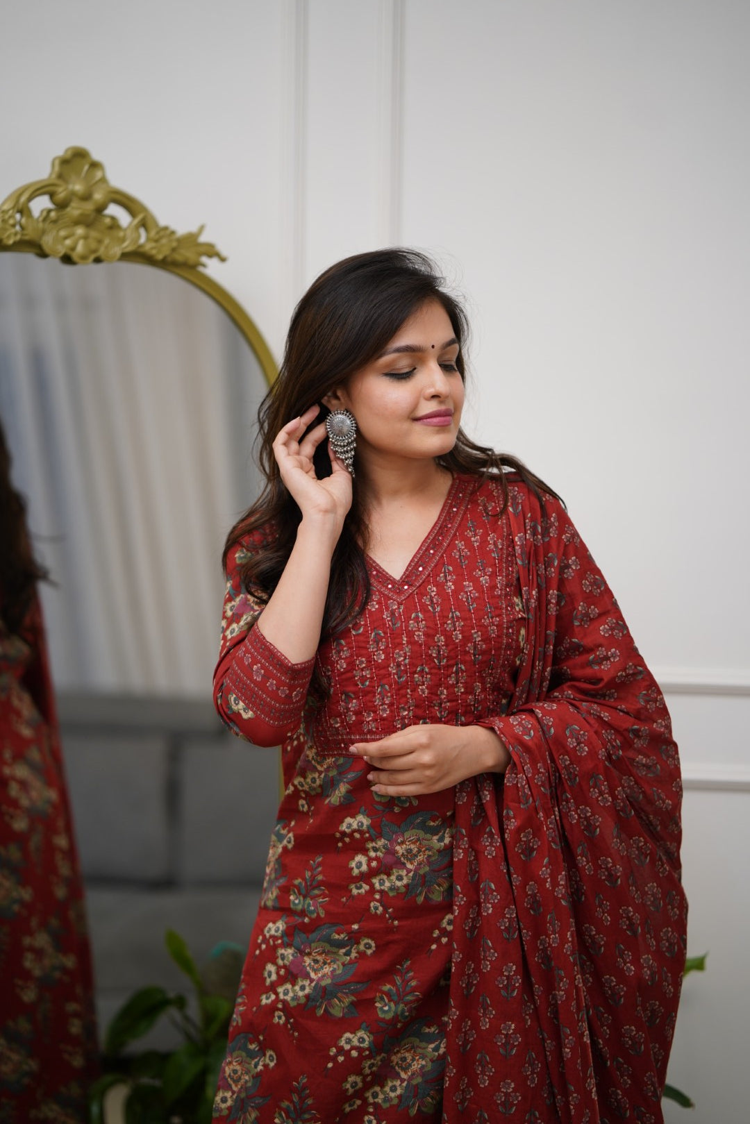 Dupatta Pant Set