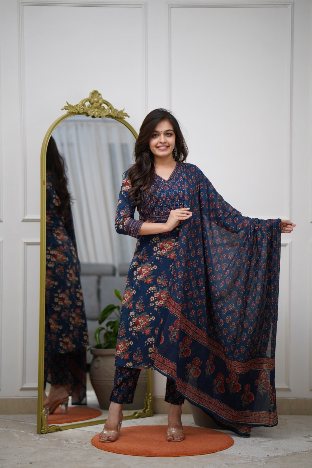 Dupatta Pant Set