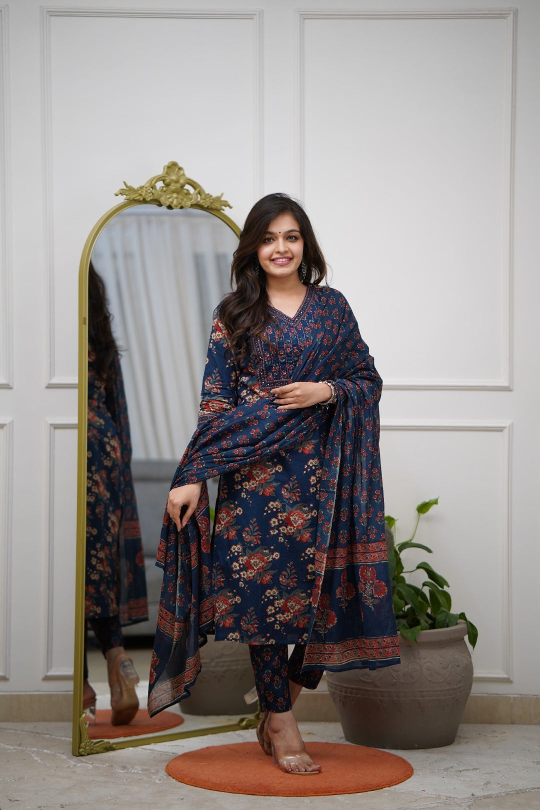 Dupatta Pant Set