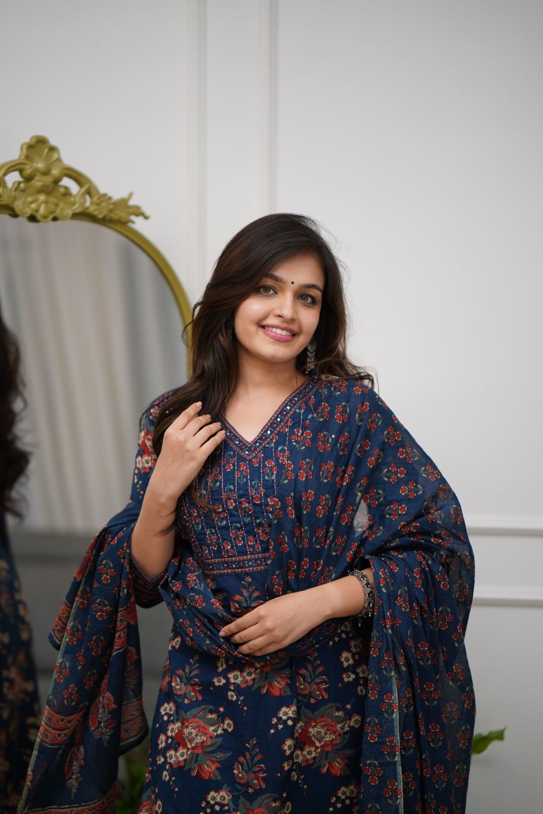 Dupatta Pant Set