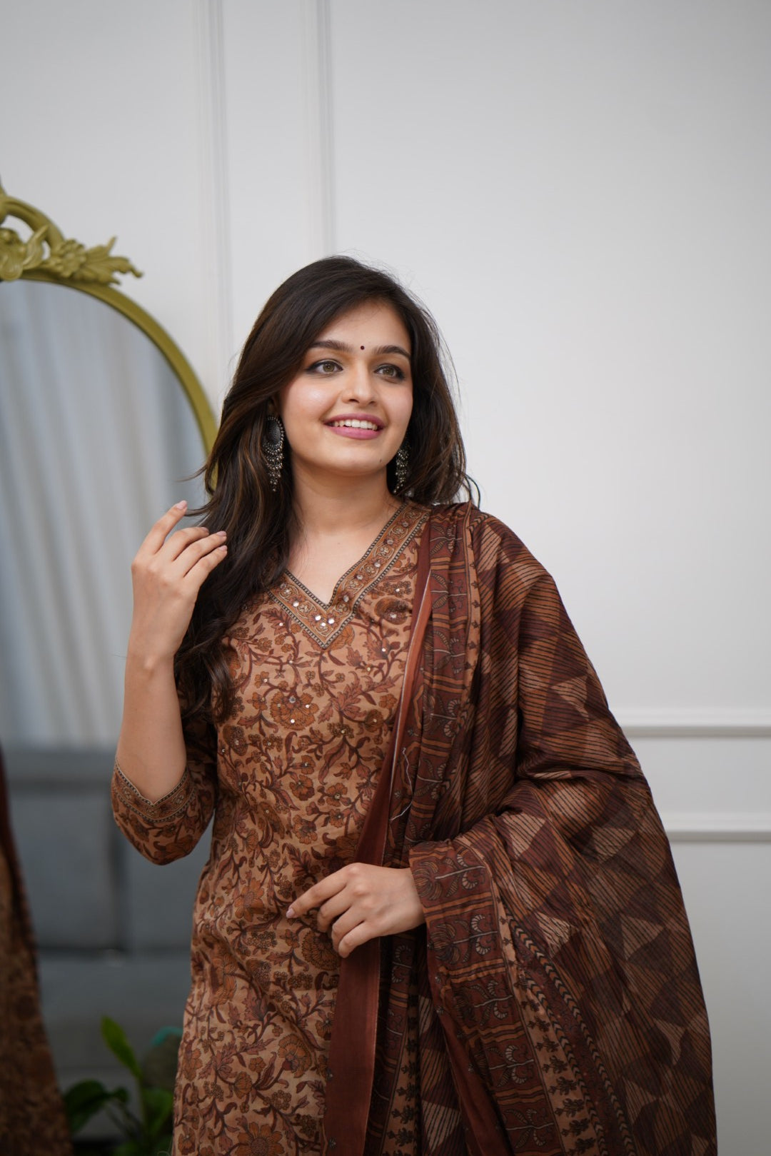 Dupatta Pant Set