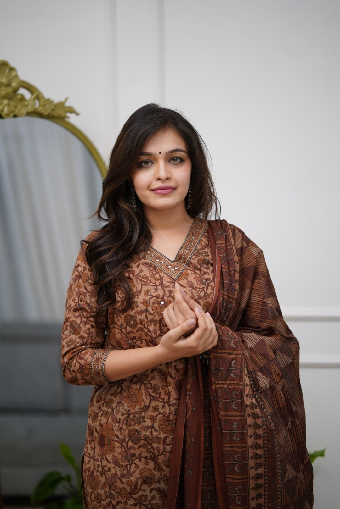 Dupatta Pant Set