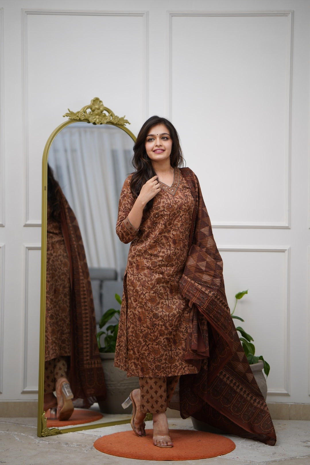 Dupatta Pant Set