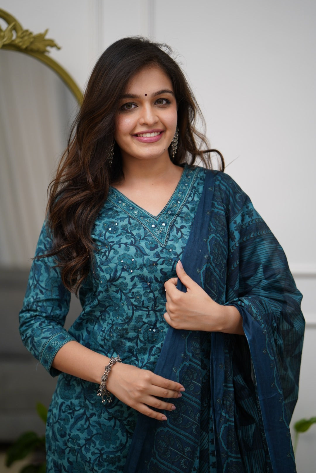 Dupatta Pant Set