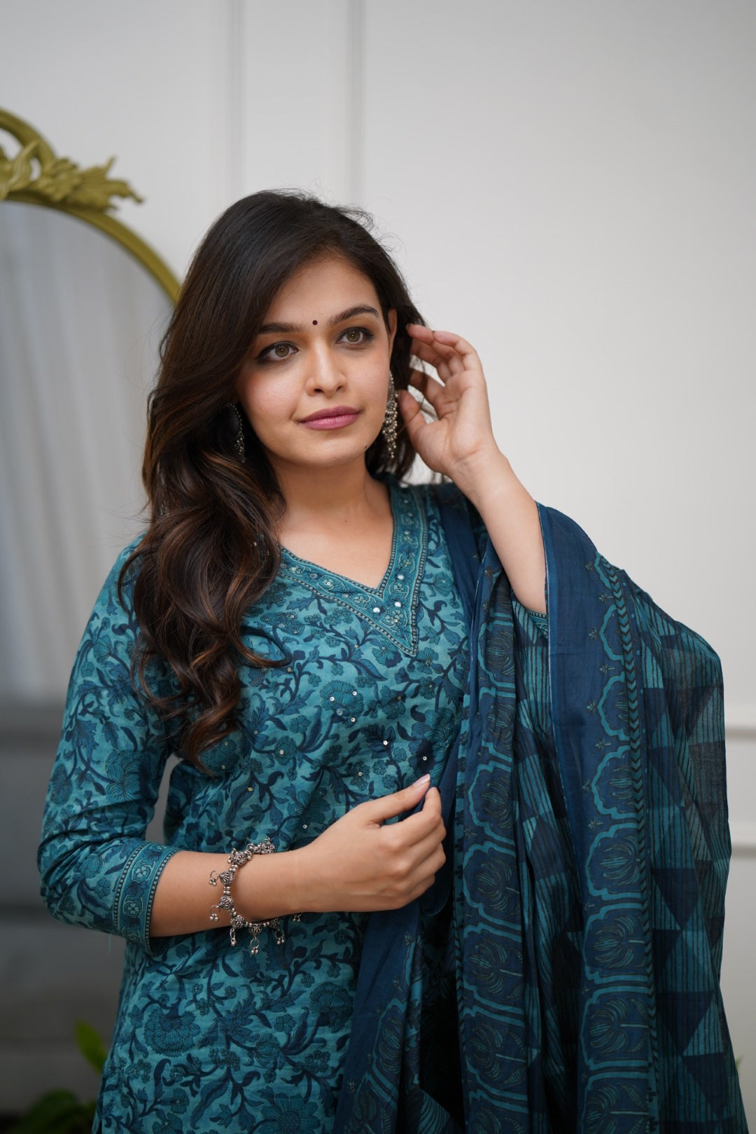 Dupatta Pant Set
