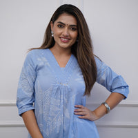 Kurta Plazo Set