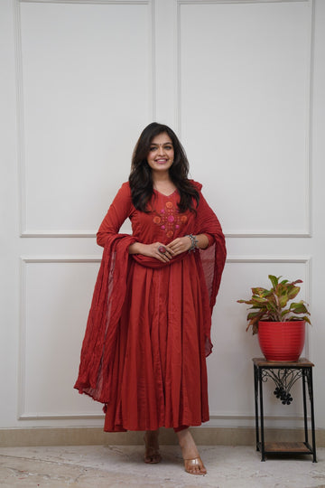 Anarkali Duppata Suit