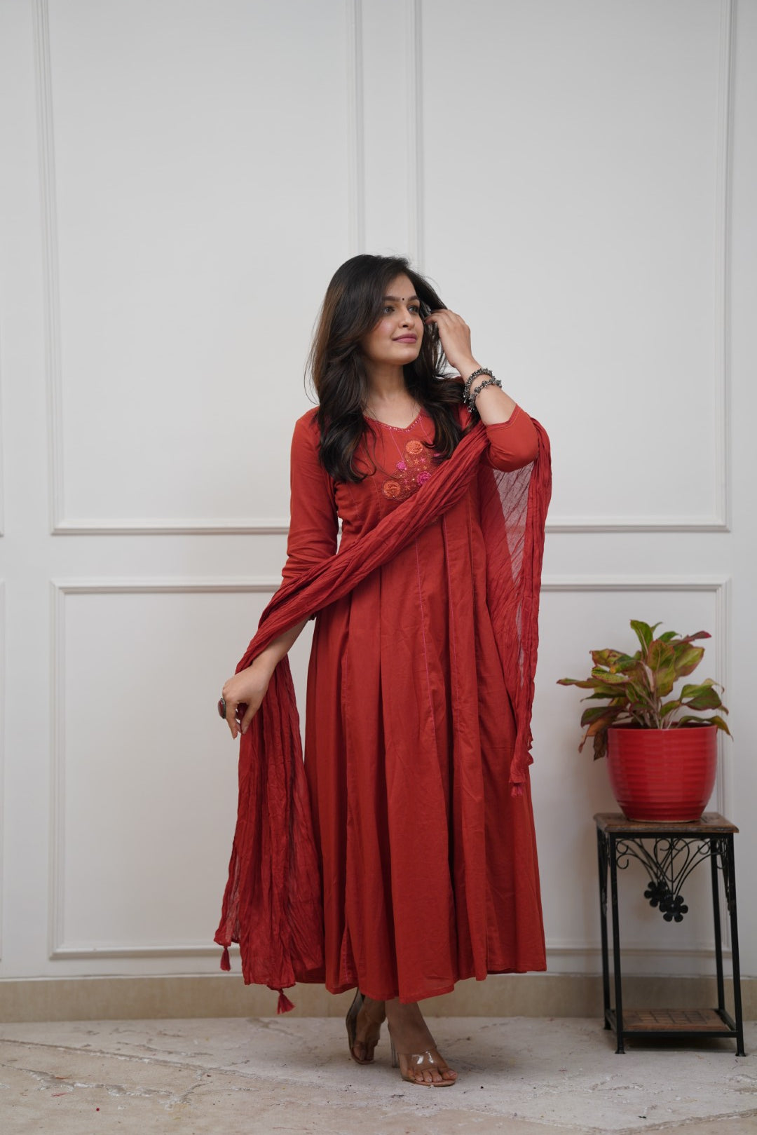 Anarkali Duppata Suit