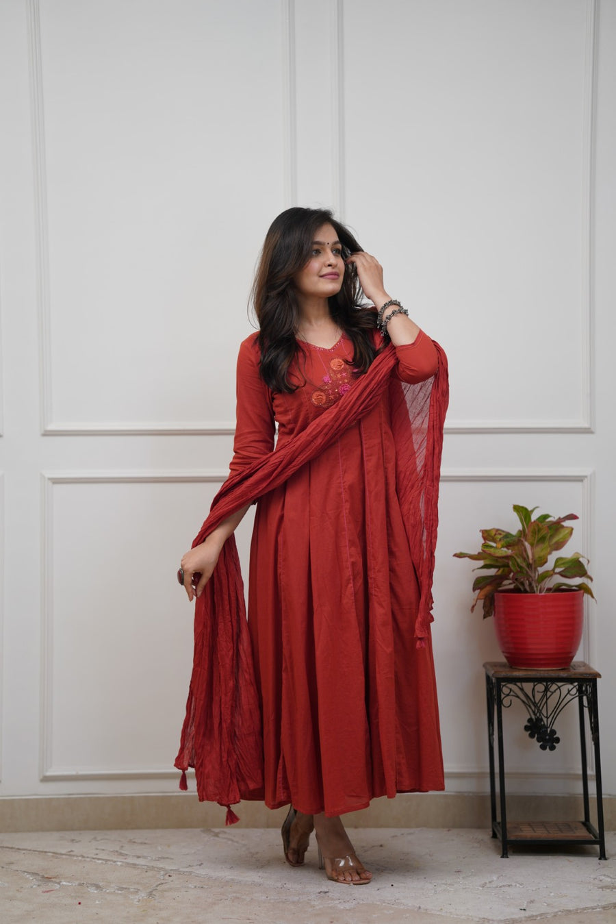 Anarkali Duppata Suit