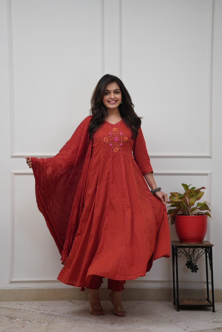 Anarkali Duppata Suit