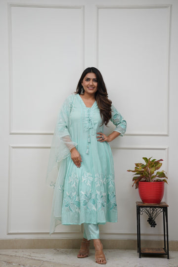 Anarkali Duppata Suit