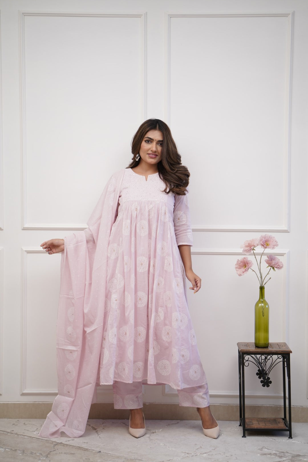 Dupatta Pant Set