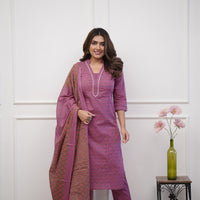 Dupatta Pant Set