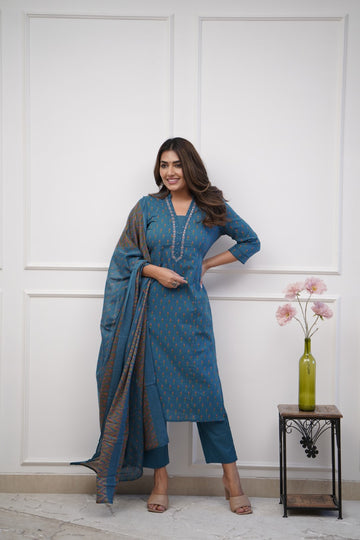 Dupatta Pant Set