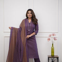 Dupatta Pant Set