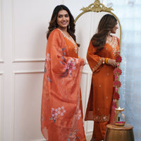 Dupatta Pant Set