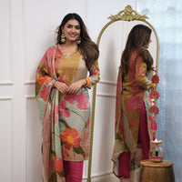 Dupatta Pant Set