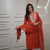 Dupatta Pant Set