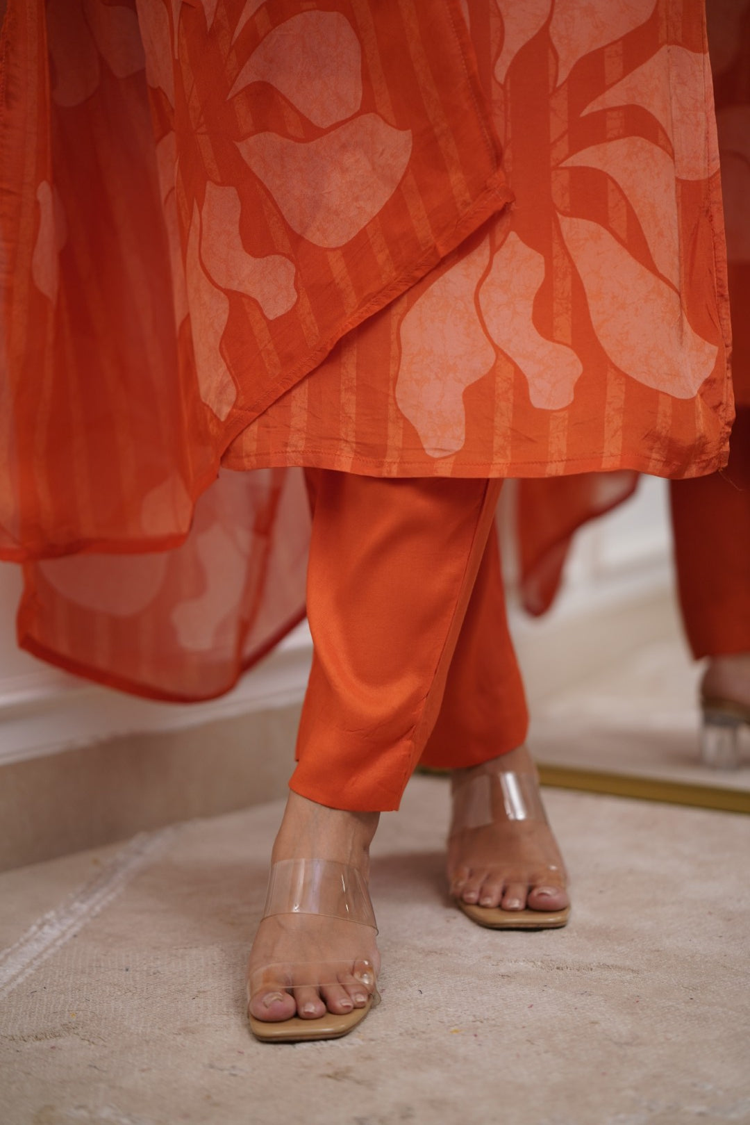 Dupatta Pant Set