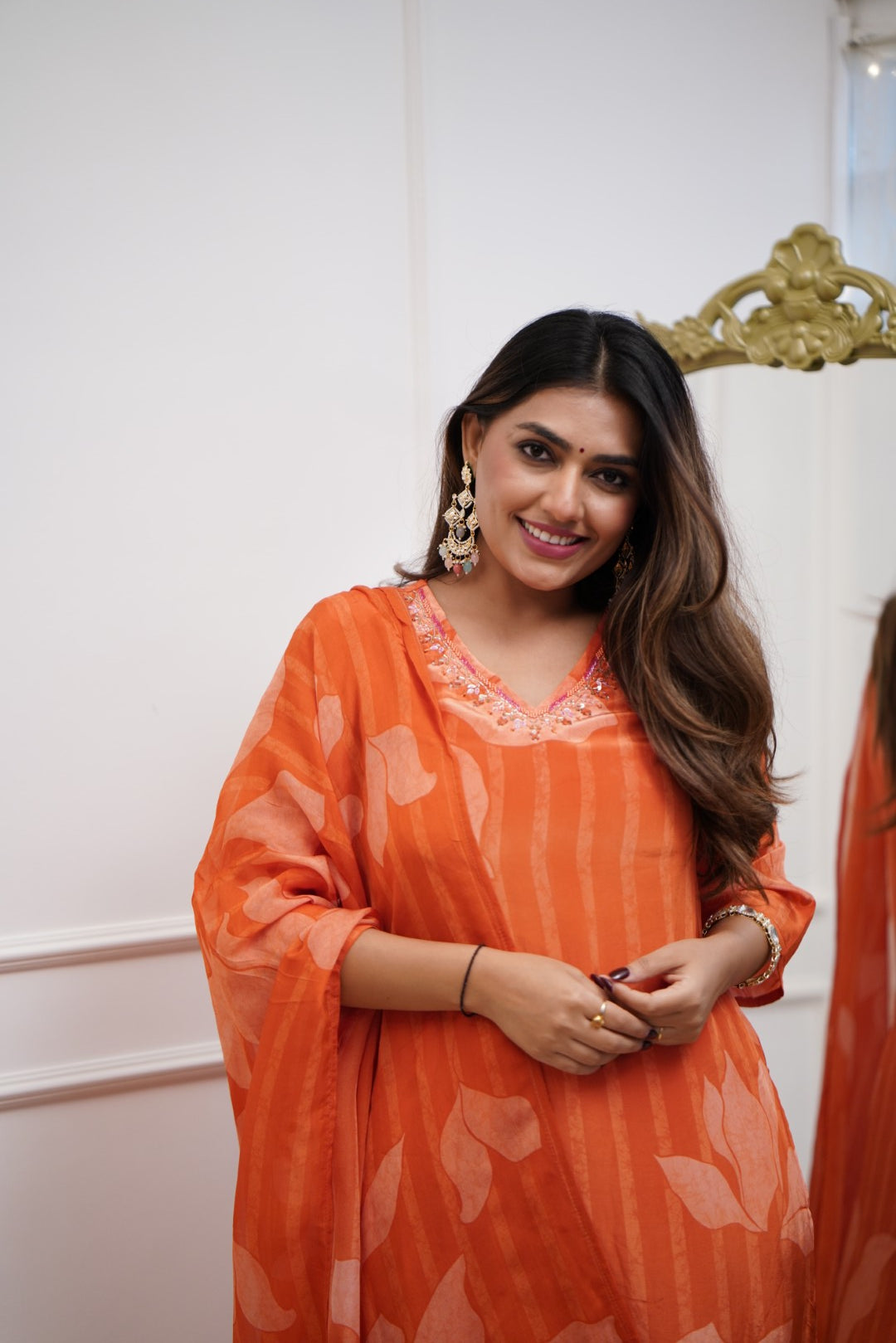 Dupatta Pant Set