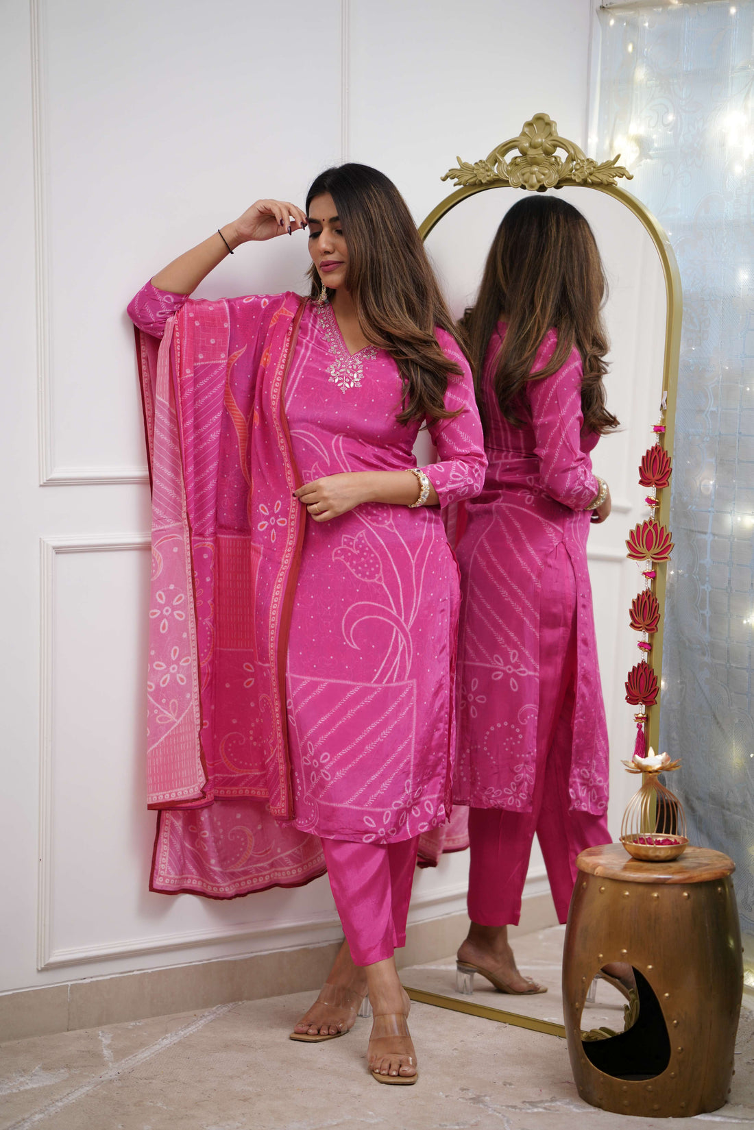 Dupatta Pant Set