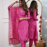 Dupatta Pant Set