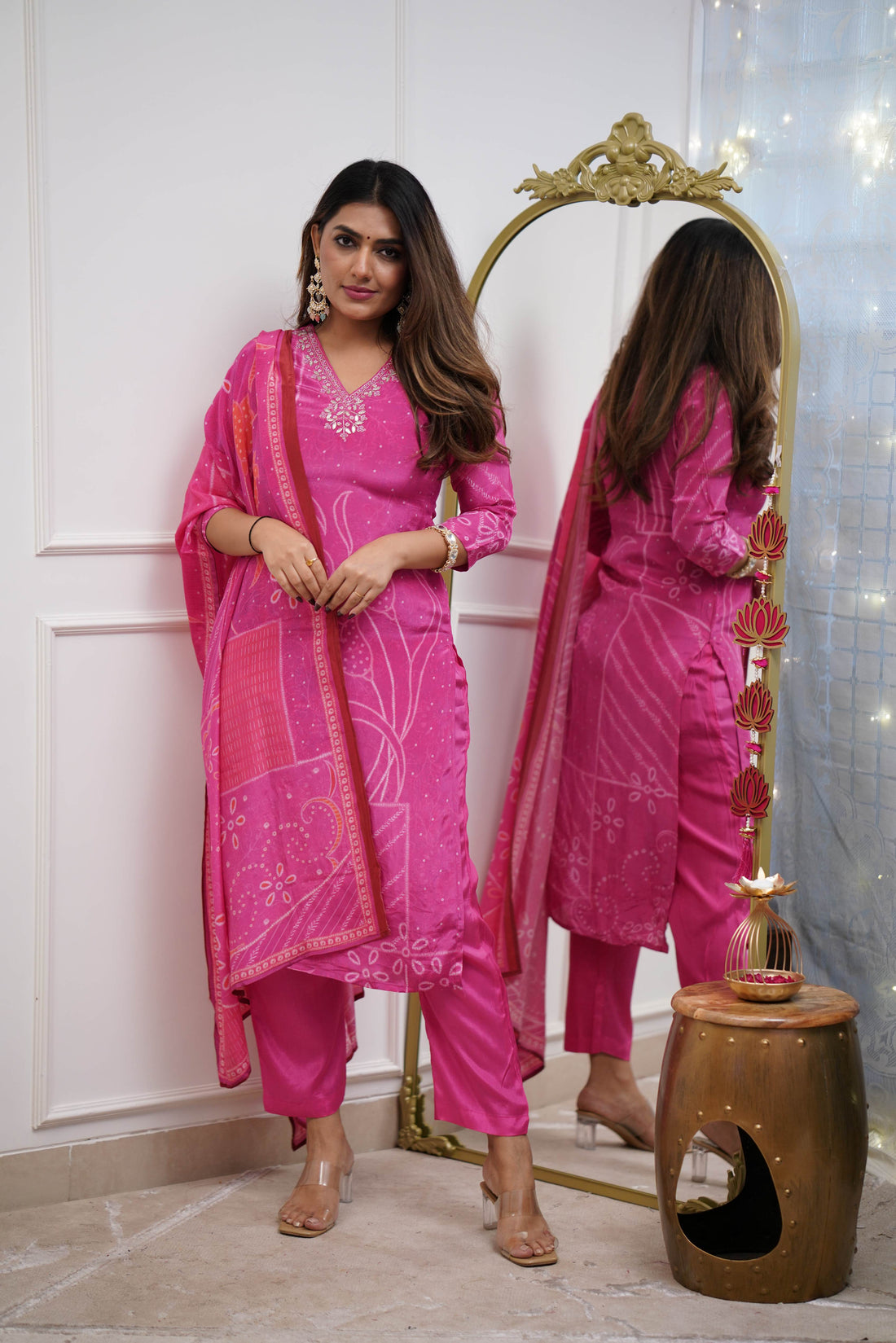 Dupatta Pant Set