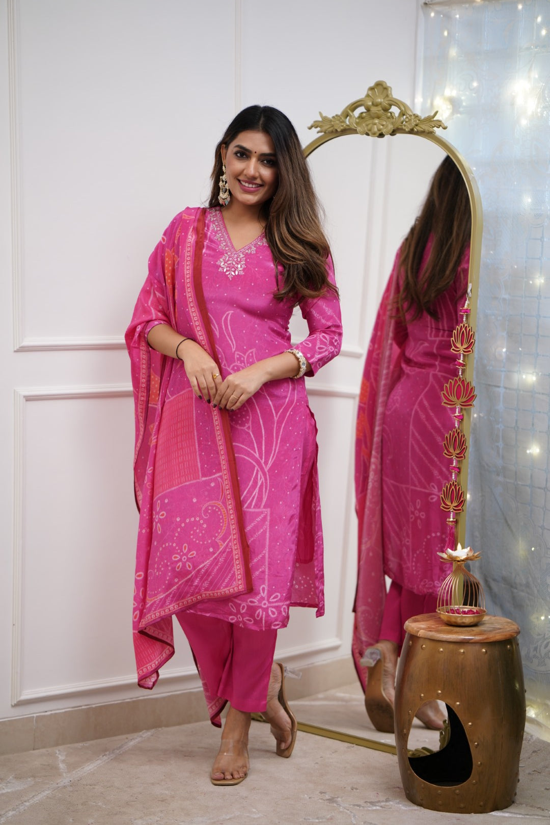 Dupatta Pant Set