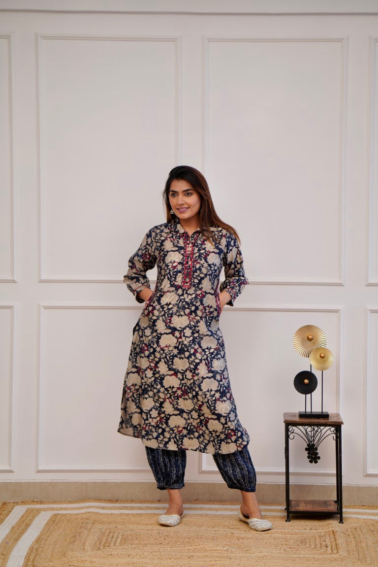 Afghani Kurti Pant set