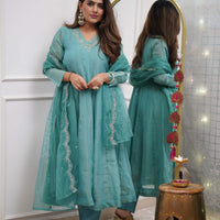 Anarkali Duppata Suit