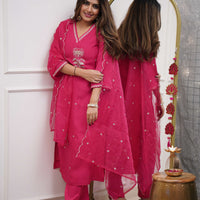 Dupatta Pant Set