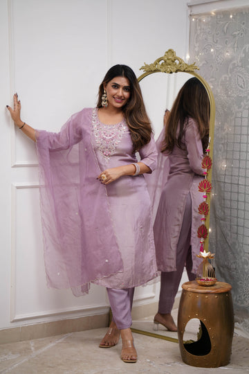 Dupatta Pant Set