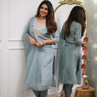 Dupatta Pant Set