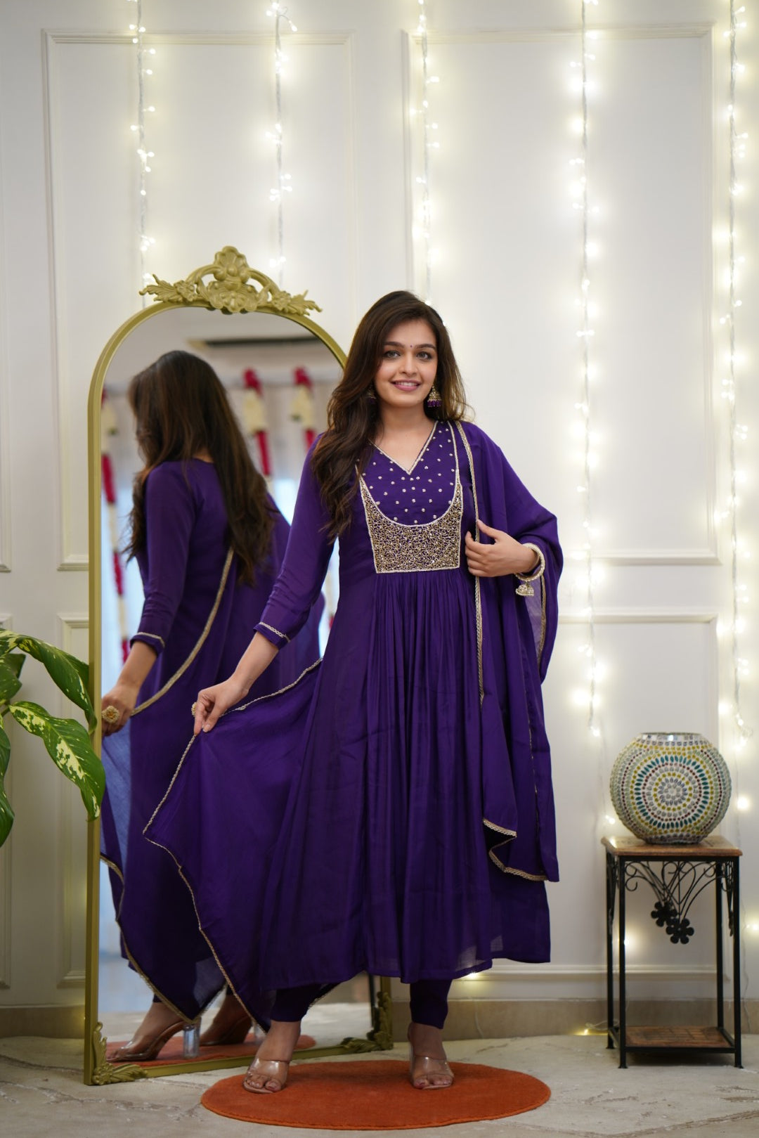 Dupatta Pant Set
