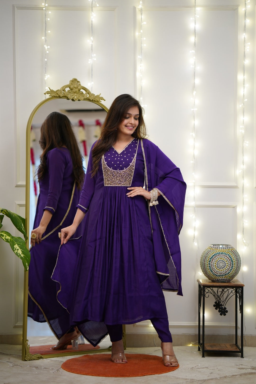 Dupatta Pant Set