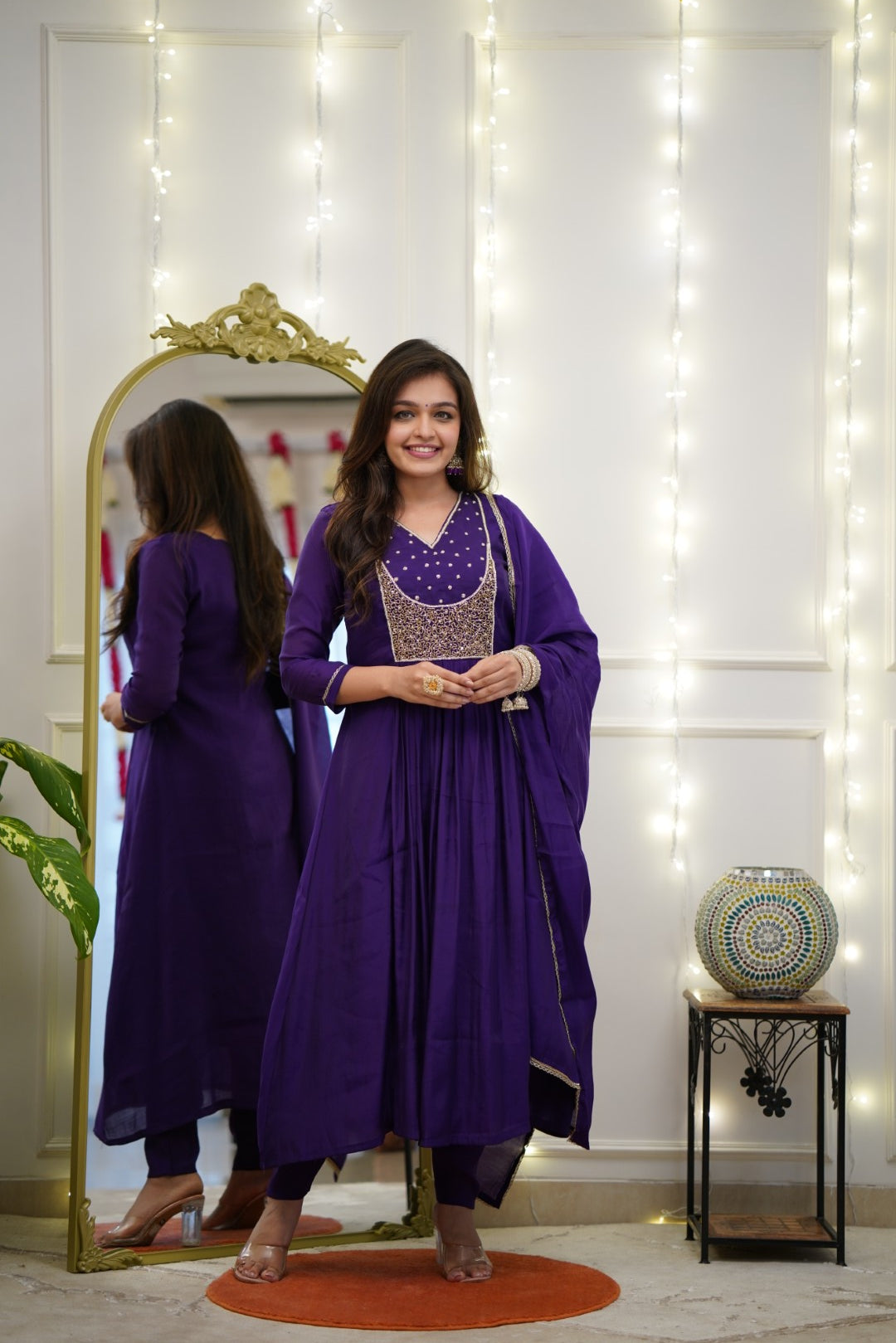 Dupatta Pant Set