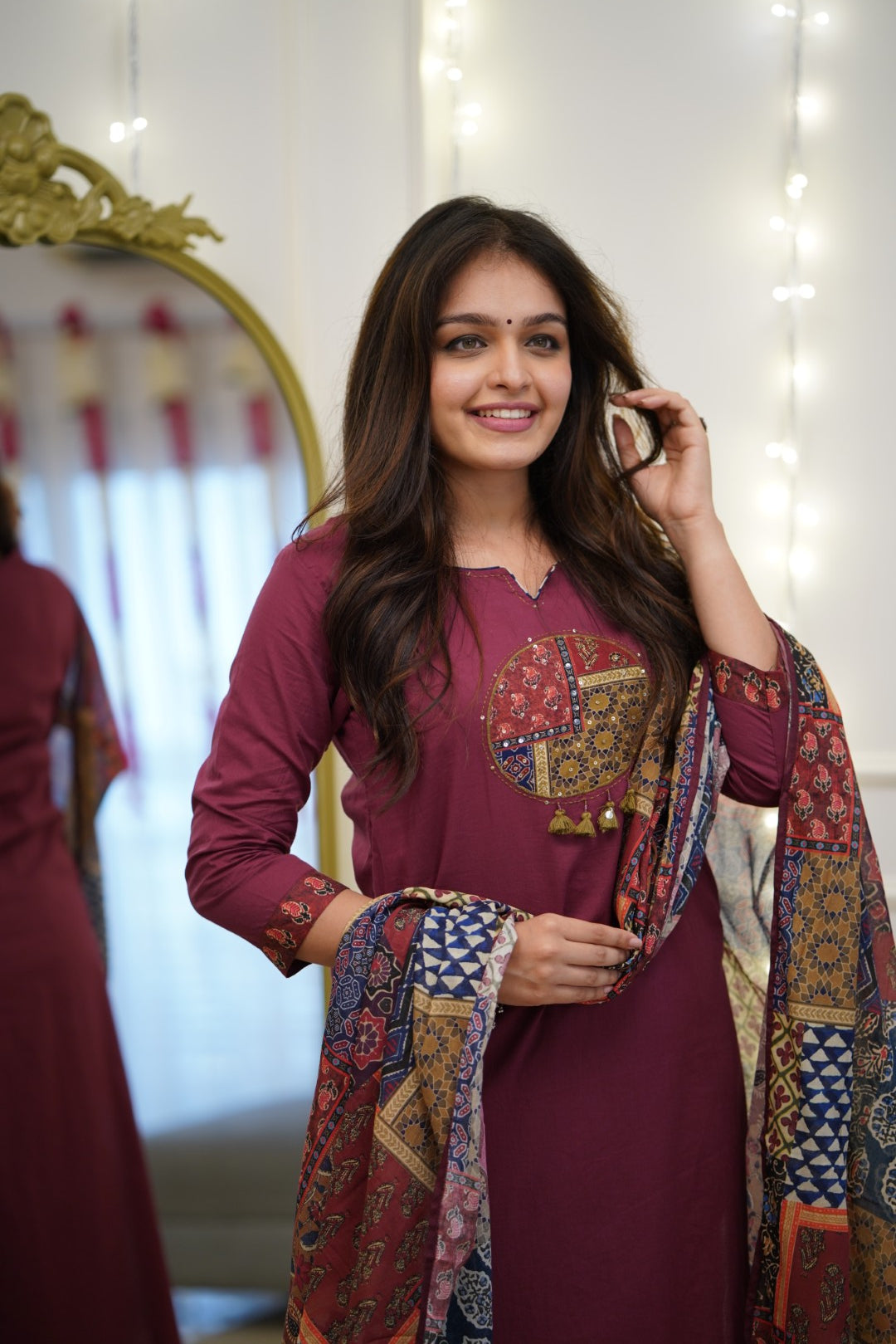 Dupatta Pant Set