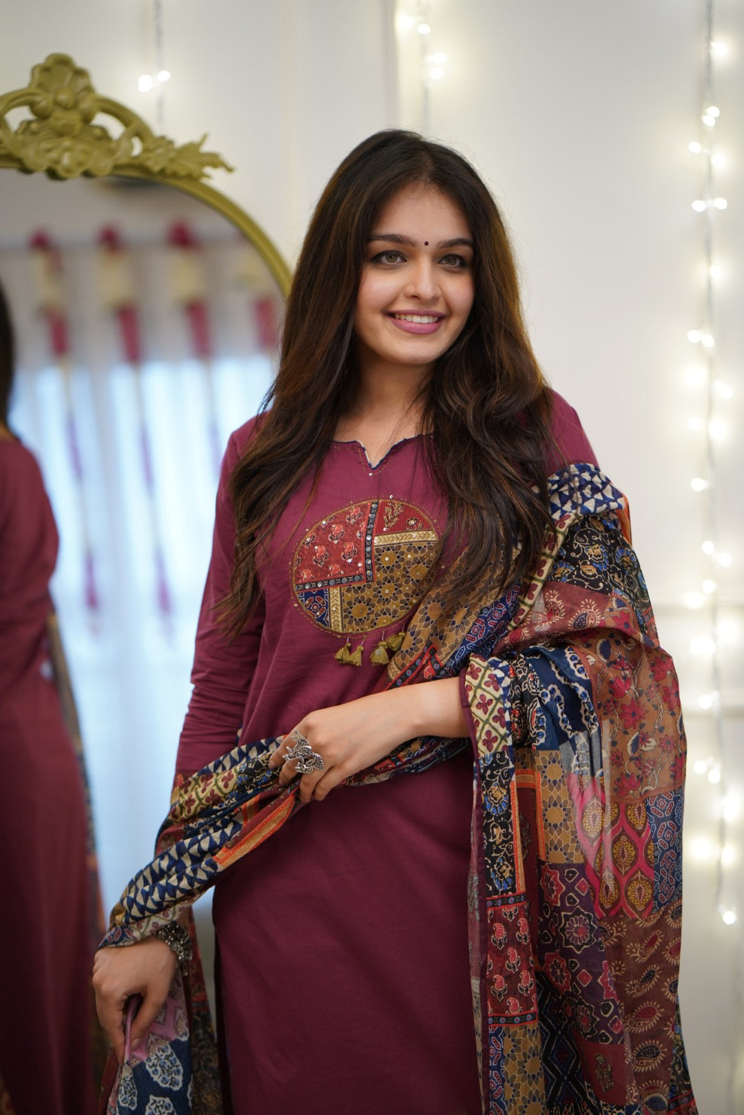 Dupatta Pant Set