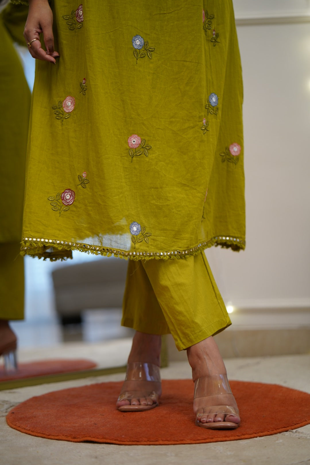 Dupatta Pant Set