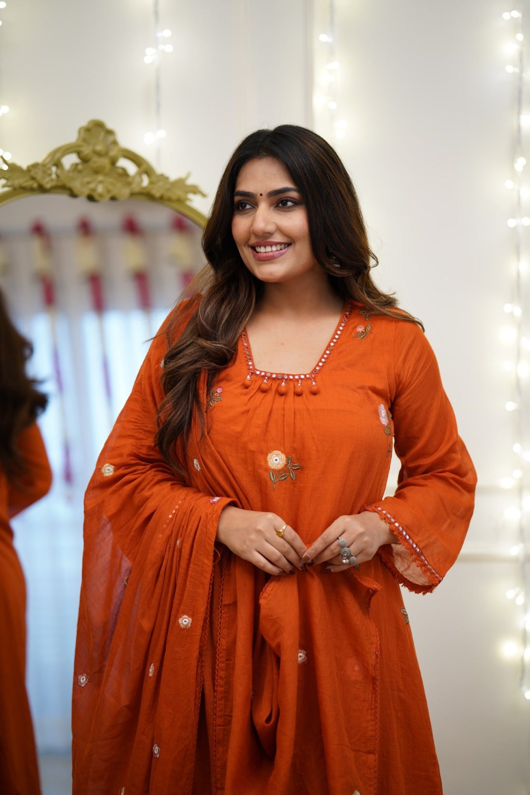 Dupatta Pant Set