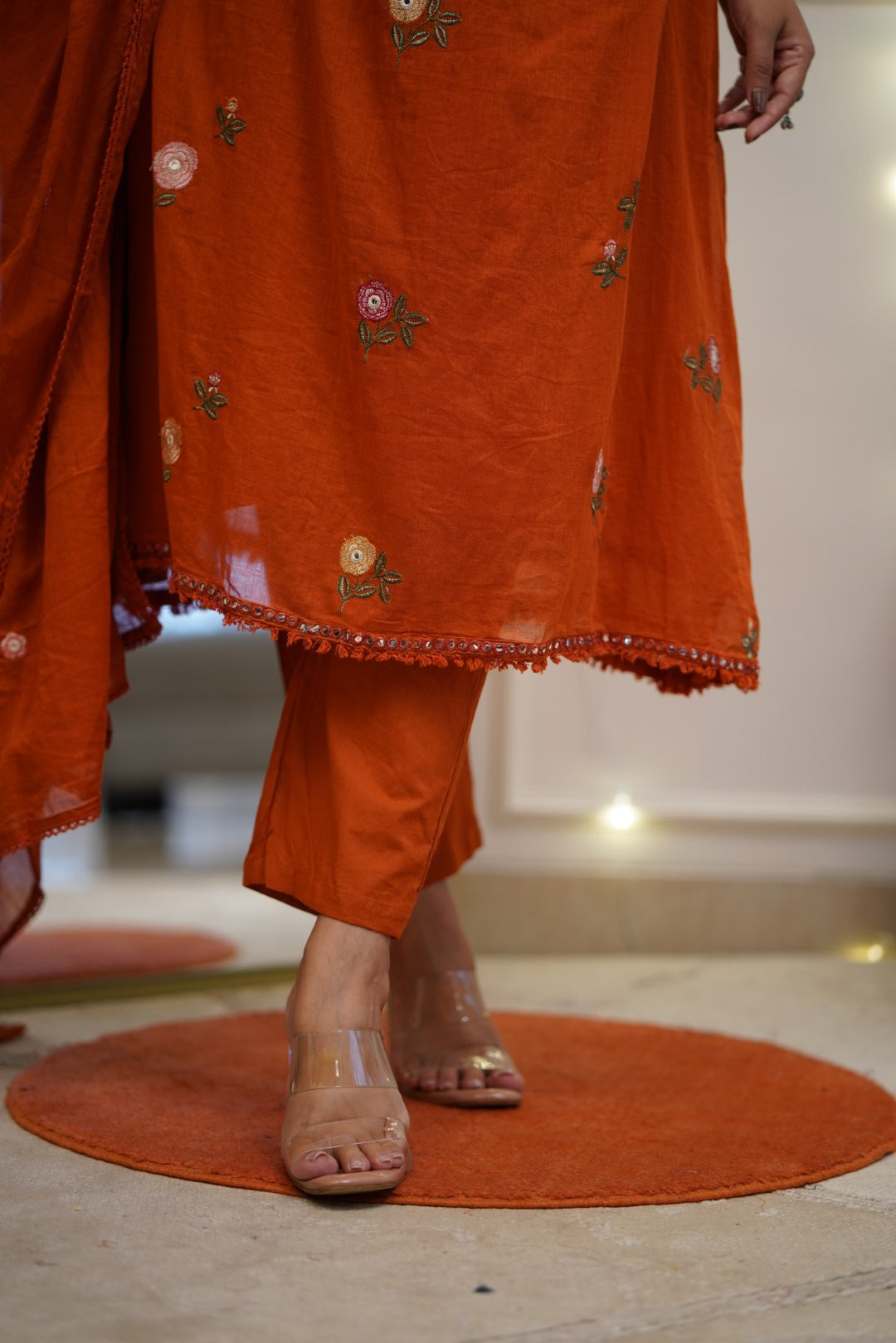 Dupatta Pant Set