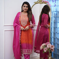 Dupatta Pant Set